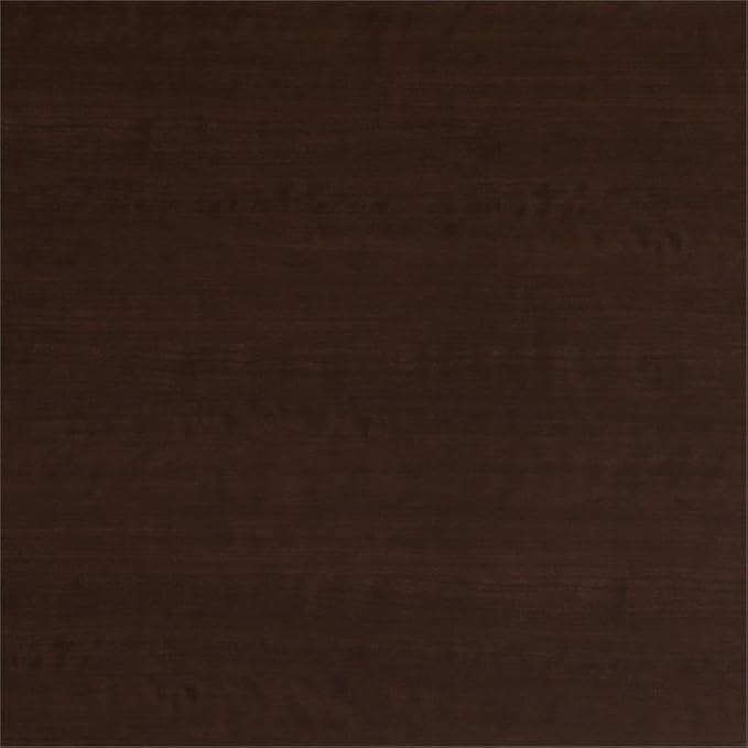 UrbanPro U-Shaped Engineered Wood Storage Desk with Hutch in Mocha Cherry