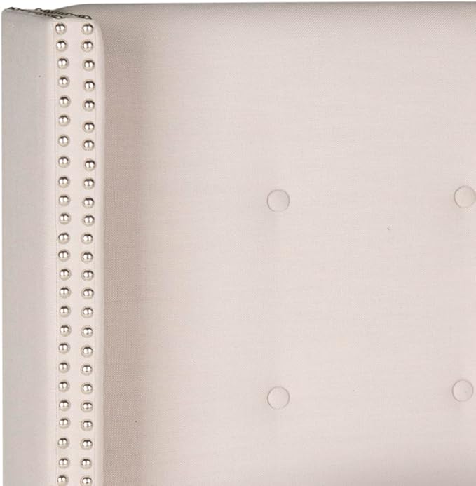 SAFAVIEH Headboard Collection Keegan Headboard, Queen, Taupe