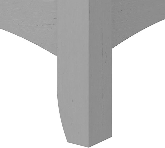 Bush Furniture Salinas Computer Desk with Hutch | Study Table with Drawers, Cabinets & Pullout Keyboard/Laptop Tray | Modern Home Office Desk in Cape Cod Gray | Work Desk with Storage
