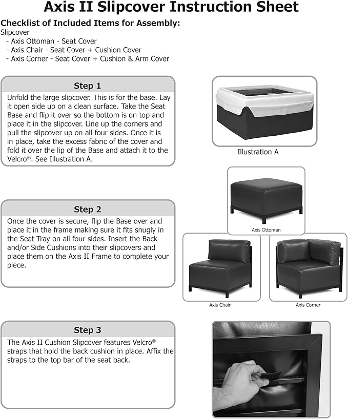 Howard Elliott Axis Chair with Cover for Both Indoor & Outdoor Seating, Cushioned Chair & Seating Titanium Frame Chair for Living Room, Office and Bedroom, 30.5 x 32.5 x 30 Inches, Sterling Chocolate