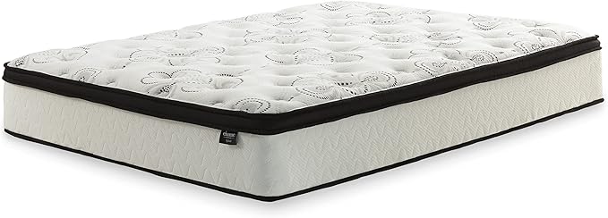 Signature Design by Ashley Chime Hybrid California King 12" Mattress with Gel Memory Foam, Medium Firm, Pressure Relief, Fiberglass Free Mattress in a Box
