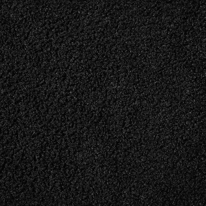 24KF Middle Century Upholstered Foldable King Headboard, Modern Boucle Teddy Fabric Headboard King/California King, 6033-K-Black