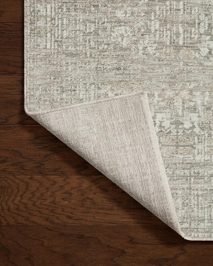Loloi Amber Lewis Honora Collection HON-04 Grey/Beige 2'-7" x 10'-0" Runner Rug