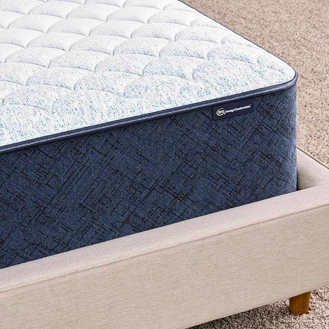 Serta Sleeptrue Firm 12" Full Memory Foam Mattress in a Box, Cooling, Breathable, and Pressure Relieving - 100 Night Trial, CertiPUR-US Certified and 10 Year Limited Warranty