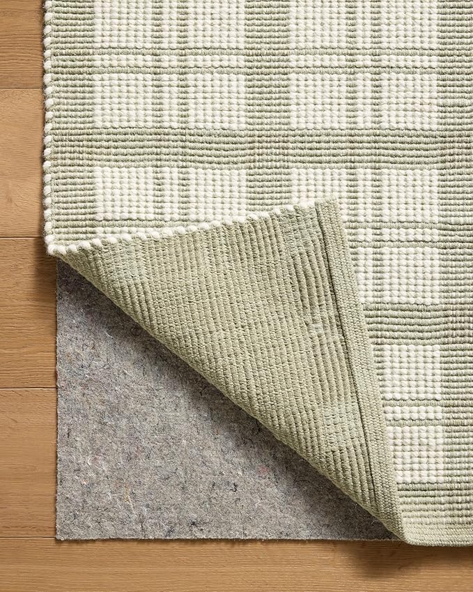 Loloi Magnolia Home by Joanna Gaines Ryder Collection RYD-01 Sage/Ivory 7'-9" x 9'-9" Area Rug