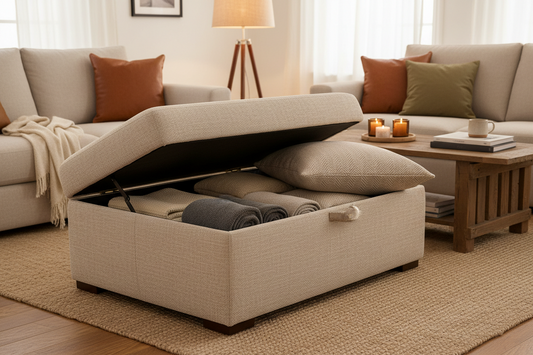 How a Storage Ottoman Became the Most Useful Piece We Own