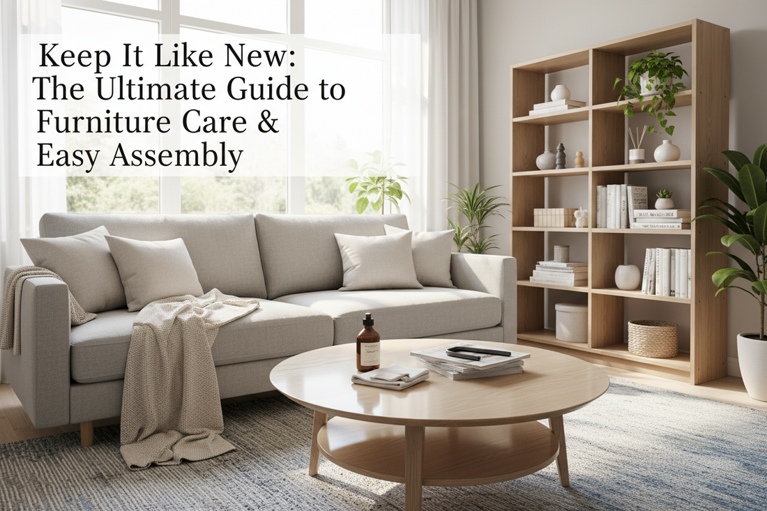 Keep It Like New: The Ultimate Guide to Furniture Care & Easy Assembly