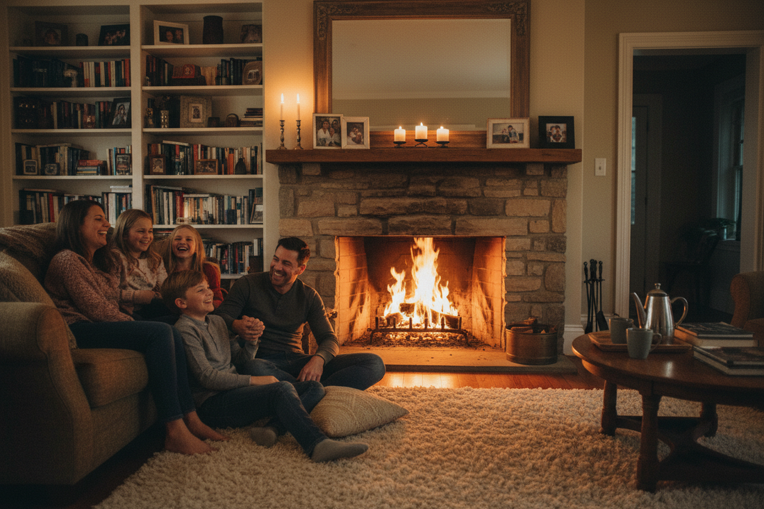 The Fireplace That Brought Our Family Back Together