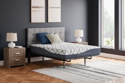 Signature Design by Ashley 10 Inch Chime Elite 2.0 Firm Green Tea Memory Foam Mattress for Cool Sleep and Pressure Relief, King, Fiberglass Free, Mattress In A Box