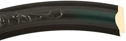 OVALCREST Oval Beveled Wall Mirror for Home Decor - Florence Style - Hunter Green - 32" x 26"
