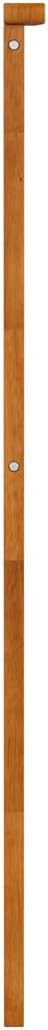 Beachy Beauty Solid Wood Panel Headboard in Light Toffee