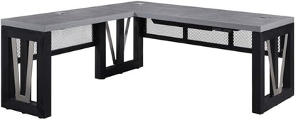 nbf signature series District Reversible L Shaped Desk with Height Adjustable Electric Standing Desk Ergonomic Office Desk Corner Desk Perfect for PC Setup