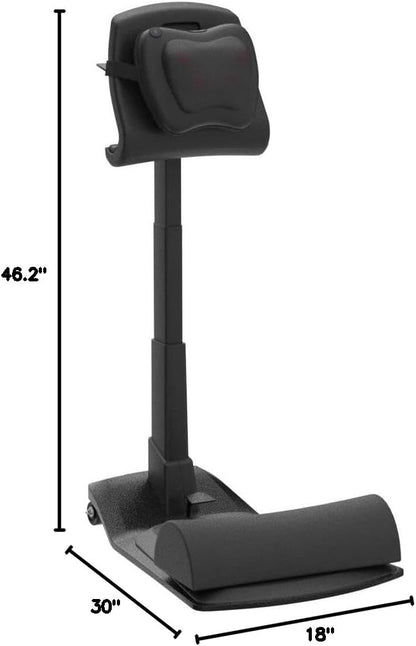 Standing Desk Chair – Ergonomic Stool for Active Sitting & Posture Support | Adjustable Height Sit Stand Chair for Home Office Elite Upgraded Version with 3 Bonus Accessories
