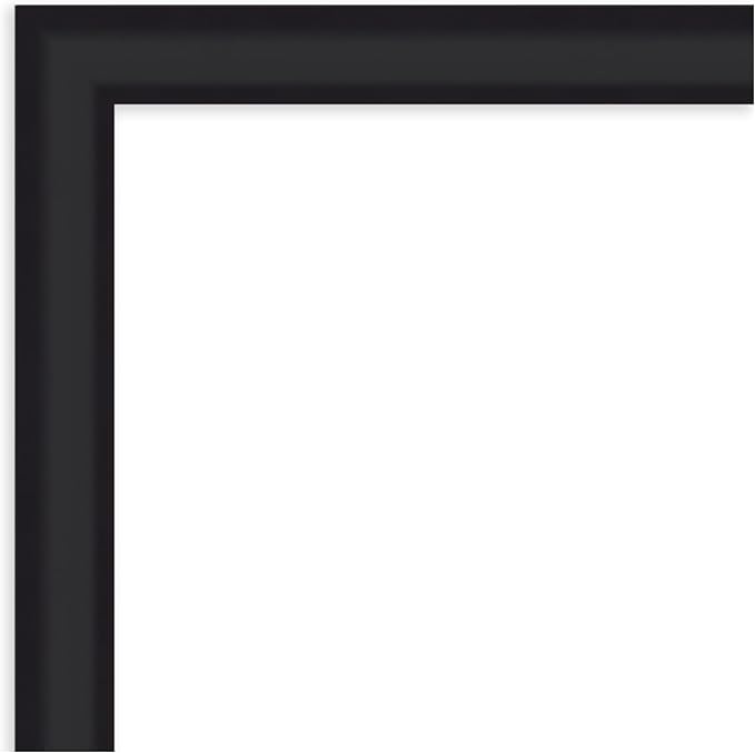 Kate and Laurel Framed Wall Art Print Ebony Splendor by Mary Sparrow, 33 x 43, Oliver Black Narrow Frame, Traditional, Animal Art for Wall Decor