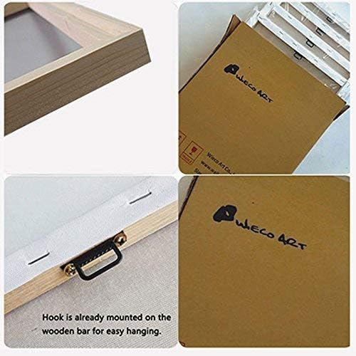 Wieco Art Irises Extra Large Modern Gallery Wrapped Floral Giclee Canvas Prints By Van Gogh Famous Flowers Oil Paintings Reproduction Artwork Pictures on Canvas Wall Art