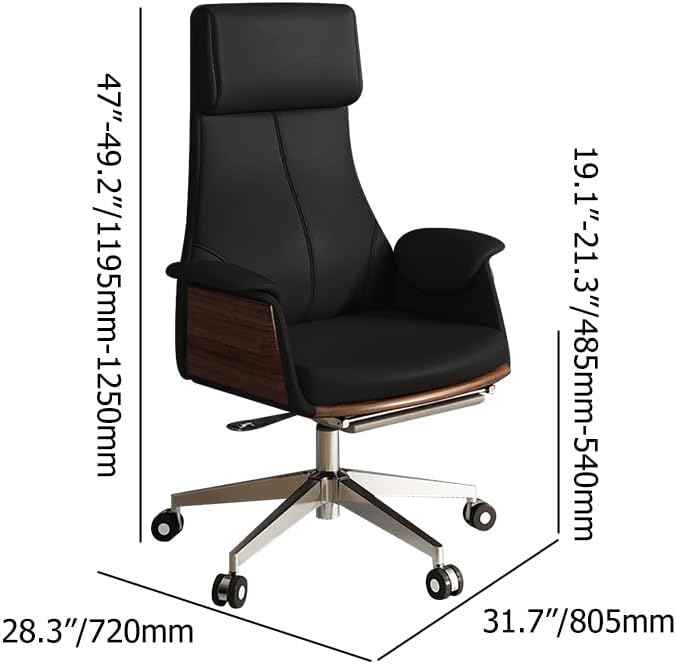 homary 70.9" Modern L-Shape Executive Desk Set, Home Office Desk with Home Office Executive Chair, Drawers & Cabinet Modern Computer Desk for Home Business Furniture, Black, Right Hand