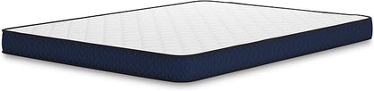 Signature Design by Ashley Twin Size Firm 6" Memory Foam Mattress, Super Soft Foam with Breathable Quilted Cover, Fiberglass Free, Mattress in A Box, Adjustable Base Compatible, Limited Warranty