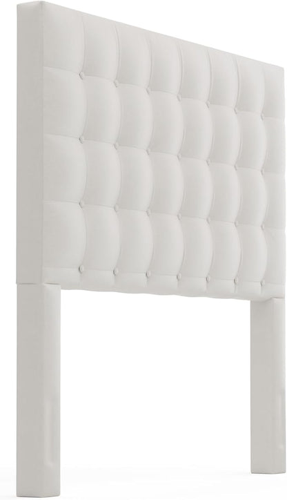 White Sutton King Headboard