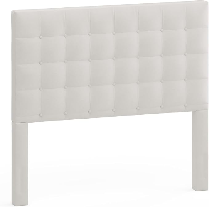 White Sutton King Headboard
