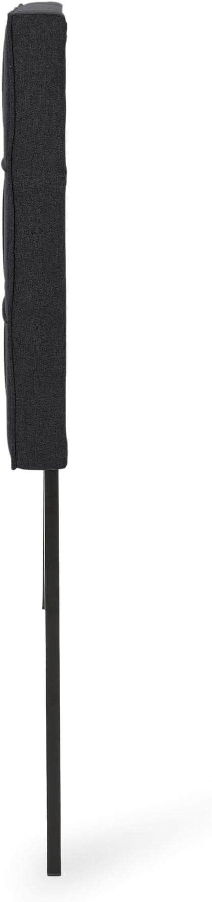 Christopher Knight Home Contemporary Upholstered Queen/Full Headboard, Black