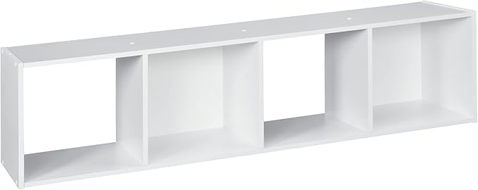 Closetmaid 4 Cube Stackable Storage, White