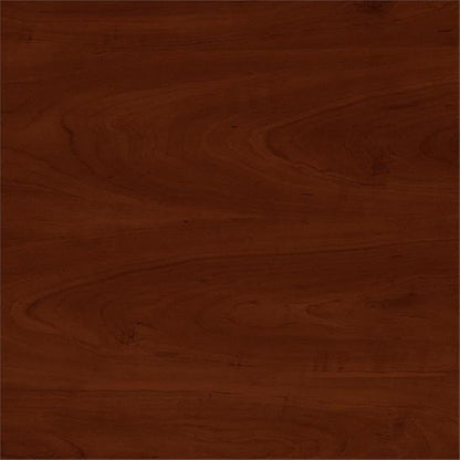 Pemberly Row Engineered Wood 72W Desk with Mobile File Cabinet in Hansen Cherry
