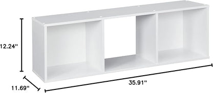 ClosetMaid 3 tier 1024 Cubeicals Organizer, 3-Cube, White