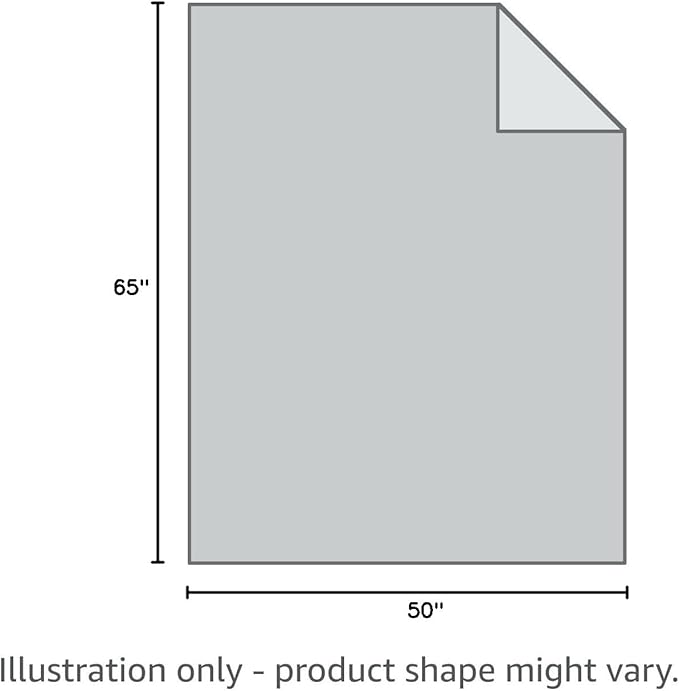 Everlasting Comfort Soft & Comfortable Arctic Blue Faux Fur Throw Blanket for Couch - (50"x65") Minky & Fluffy Fall Blankets & Throws, Plush Fuzzy Cover for Bed, Sofa & Living Room - Cozy Home Decor