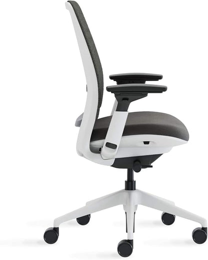 Steelcase Series 2 Office Chair, Seagull Frame, Cogent Connect Licorice, Hard Floor Casters