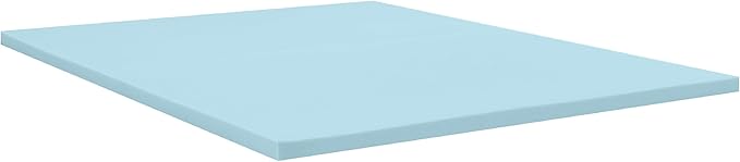 Sealy Dreamlife 2” Gel Memory Foam Twin Mattress Topper with SealyComfort Gel Foam, 1 Year Limited Warranty, Made in The USA