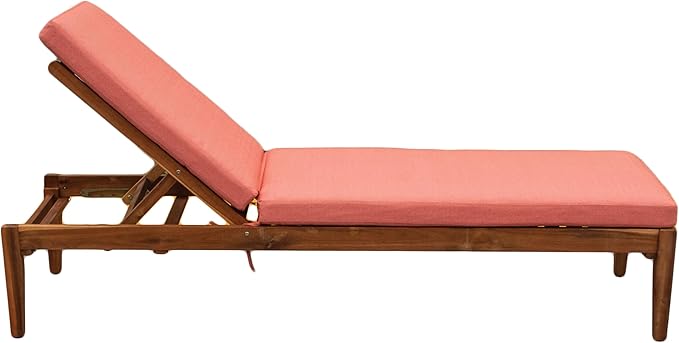 Tommy Bahama Chaise Cushion, 24" X 79" X 2.5", Bamboo Bay Mango