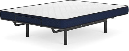 Signature Design by Ashley Full Size Firm 6 Inch Memory Foam Mattress, Super Soft Foam with Breathable Quilted Cover, Fiberglass Free, Mattress A Box, Adjustable Base Compatible, Limited Warranty