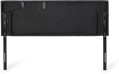Christopher Knight Home Contemporary Upholstered King/Cal King Headboard, Black