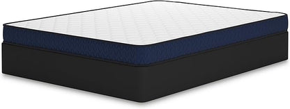 Signature Design by Ashley Full Size Firm 6 Inch Memory Foam Mattress, Super Soft Foam with Breathable Quilted Cover, Fiberglass Free, Mattress A Box, Adjustable Base Compatible, Limited Warranty
