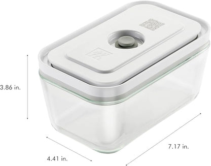 ZWILLING Fresh & Save 3-pc Glass Food Storage Container, Meal Prep Container- Assorted Sizes
