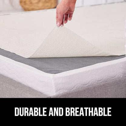 GORILLA GRIP Original Mattress Slide Stopper and Gripper, King, Keep Bed and Topper Pad from Sliding for Sofa, Beds, Chair Cushion, Mattresses, Easy Trim, Slip Resistant, Grips Helps Stop Slipping