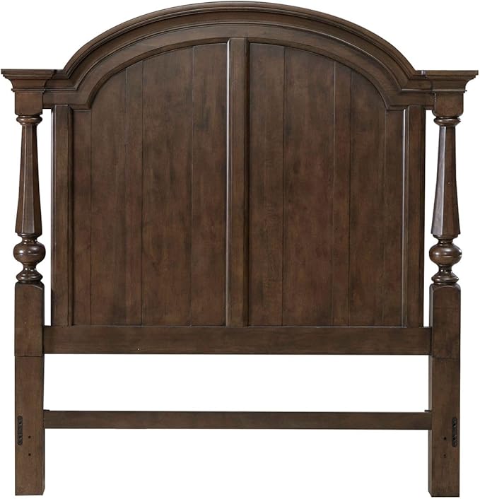Liberty Furniture Arden Road Queen Arched Poster Bed Headboard - Satin Cherry