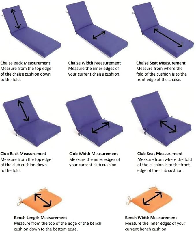 Sunbrella Patio Cushions - (2 Pack) - 18" W x 18" L x 2.5" T, Outdoor Chair Cushion with Comfort, Style & Durability Designed for Outdoor Living - Made in The USA