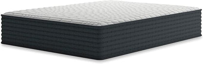 Signature Design by Ashley Hybrid 1300 13 Inch Plush Gel Memory Foam Mattress with Edge Support for Pressure Relief, King, Fiberglass Free, Mattress in A Box