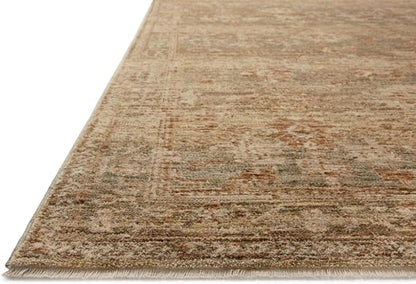 Loloi Magnolia Home by Joanna Gaines Junie Collection JUE-03 Spice/Multi 2'-7" x 10'-0", .38 Pile Height, Runner Rug