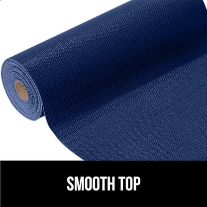 GORILLA GRIP Slip Resistant Drawer and Shelf Liner 2 Pack, Non Adhesive Water Resistant, Easy Clean and Trim, Smooth Surface Liners for Kitchen Cabinet, Shelves, Drawers, Pantry, 20 in x 20 FT, Navy