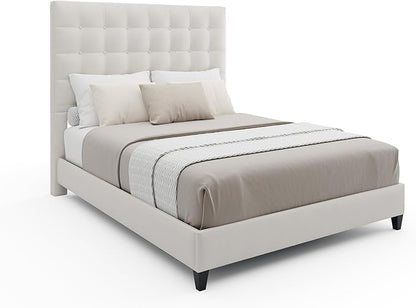 White Sutton King Headboard