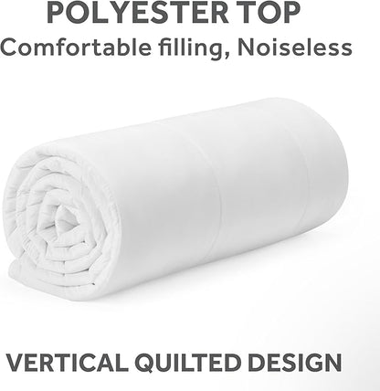 Sunbeam Electric Heated Mattress Pad Restful Quilted Extra-Cozy Fabric 12 Heat Settings 12-Hour Auto Shut-Off Deep Pocket Fit Machine Washable Queen 80" x 60"