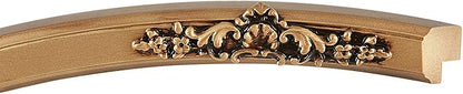 OVALCREST Oval Beveled Wall Mirror for Home Decor - Athena Style - Desert Gold - 21" x 17" Outside Dimensions