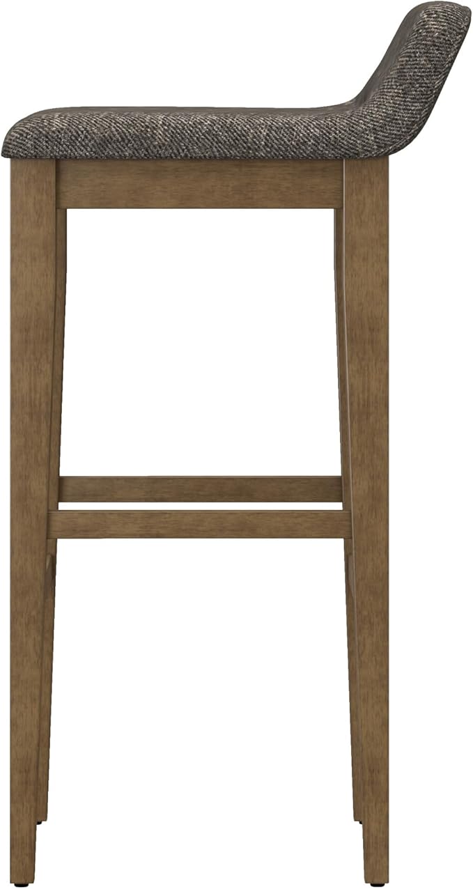 Hillsdale Furniture Maydena Wood Counter Height Stool, Brushed Gray