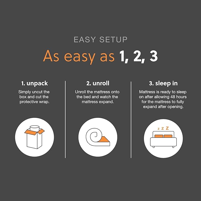 Signature Design by Ashley Twin Size Chime 8 Inch Medium Firm Gel Memory Foam Mattress with Green Tea & Charcoal Extract, Fiberglass Free, Mattress In A Box