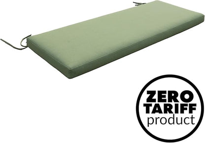 Tommy Bahama Bench Cushion, 48" X 19" X 2.5", Bamboo Bay Pear