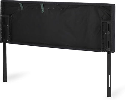 Christopher Knight Home Contemporary Upholstered King/Cal King Headboard, Black