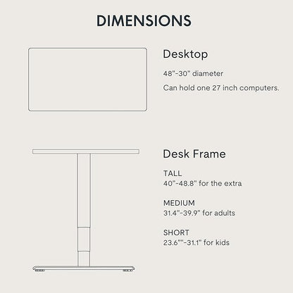 FLEXISPOT E6 MAX Dual Motor 3-Stage 48x30 Inch Heavy Duty Standing Desk, 330lbs Weight Capacity, Height Adjustable Desk w/Cable Management & Wheels (Seamless Maple Desktop + White Frame)