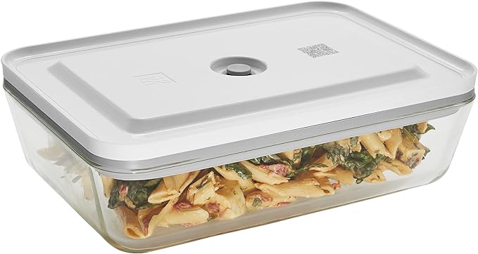 ZWILLING Fresh & Save Glass Vacuum Gratin Dish, Airtight Food Storage Container